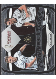 Joshua Kimmich/Leon Goretzka, Card, 2022 Panini Prizm FIFA World Cup Qatar, INSERT
