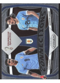 Edinson Cavani/Luis Suarez, Kartička, 2022 Panini Prizm FIFA World Cup Qatar, INSERT