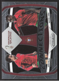 Joao Felix/Rafael Leao, Kartička, 2022 Panini Prizm FIFA World Cup Qatar, INSERT