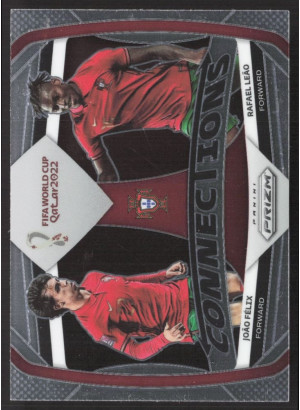 Joao Felix/Rafael Leao, Card, 2022 Panini Prizm FIFA World Cup Qatar, INSERT