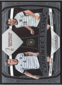Jonas Hofmann/Matthias Ginter, Kartička, 2022 Panini Prizm FIFA World Cup Qatar, INSERT