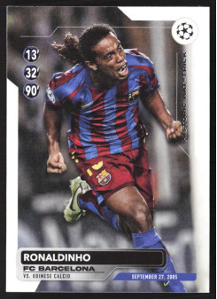 Ronaldinho, Card, Topps UEFA Club Competitions 2023-24, INSERT