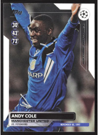 Andy Cole, Kartička, Topps UEFA Club Competitions 2023-24, INSERT
