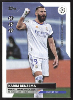Karim Benzema, Card, Topps UEFA Club Competitions 2023-24, INSERT