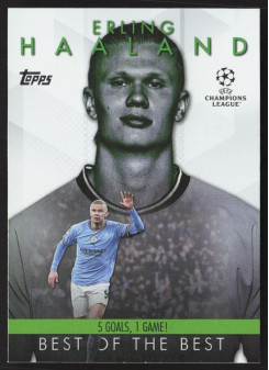 Erling Haaland, Card, Topps UEFA Club Competitions 2023-24, INSERT