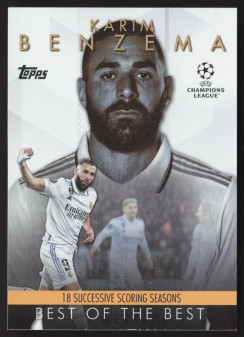 Karim Benzema, Card, Topps UEFA Club Competitions 2023-24, INSERT