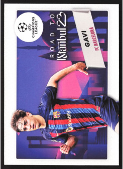 Gavi, Card, 2022-23 Topps UEFA Club Competitions, INSERT