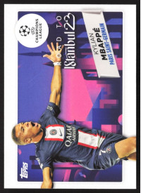 Kylian Mbappé, Kartička, 2022-23 Topps UEFA Club Competitions, INSERT