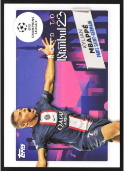 Kylian Mbappé, Card, 2022-23 Topps UEFA Club Competitions, INSERT