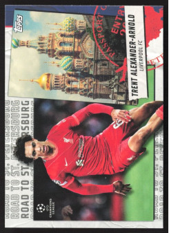 Trent Alexander-Arnold, Kartička, 2021-22 Topps UEFA Champions League, INSERT