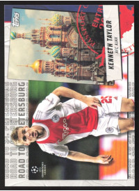 Kenneth Taylor, Kartička, 2021-22 Topps UEFA Champions League, INSERT