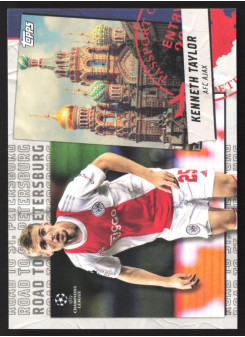 Kenneth Taylor, Kartička, 2021-22 Topps UEFA Champions League, INSERT