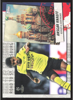 Ansgar Knauff, Kartička, 2021-22 Topps UEFA Champions League, INSERT