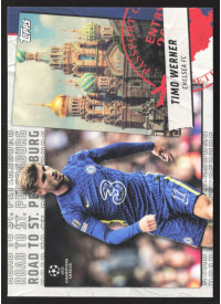 Timo Werner, Kartička, 2021-22 Topps UEFA Champions League, INSERT