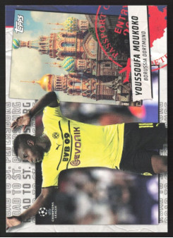 Youssoufa Moukoko, Kartička, 2021-22 Topps UEFA Champions League, INSERT