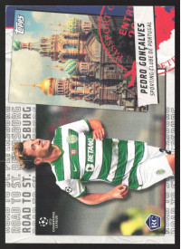 Pedro Goncalves, Kartička, 2021-22 Topps UEFA Champions League, INSERT