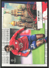 Tim Weah, Kartička, 2021-22 Topps UEFA Champions League, INSERT