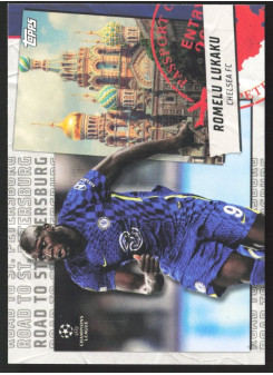 Romelu Lukaku, Kartička, 2021-22 Topps UEFA Champions League, INSERT