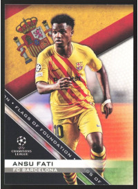 Ansu Fati, Kartička, 2021-22 Topps UEFA Champions League, INSERT