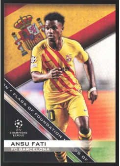Ansu Fati, Kartička, 2021-22 Topps UEFA Champions League, INSERT