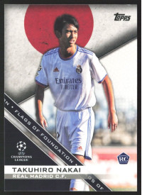 Takuhiro Nakai, Kartička, 2021-22 Topps UEFA Champions League, INSERT