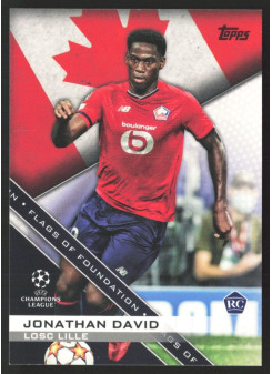 Jonathan David, Kartička, 2021-22 Topps UEFA Champions League, INSERT
