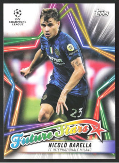 Nicolo Barella, Kartička, 2021-22 Topps UEFA Champions League, INSERT