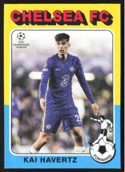 Kai Havertz, Kartička, 2021-22 Topps UEFA Champions League, INSERT