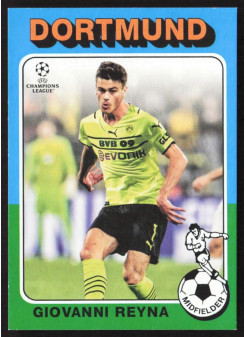 Giovanni Reyna, Kartička, 2021-22 Topps UEFA Champions League, INSERT