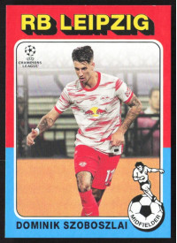 Dominik Szoboszlai, Kartička, 2021-22 Topps UEFA Champions League, INSERT