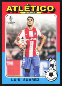 Luis Suarez, Kartička, 2021-22 Topps UEFA Champions League, INSERT