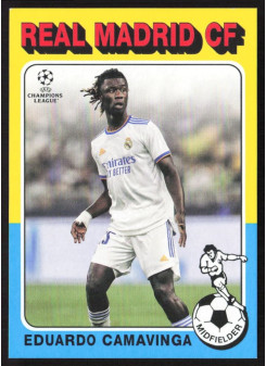 Eduardo Camavinga, Kartička, 2021-22 Topps UEFA Champions League, INSERT