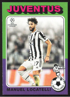 Manuel Locatelli, Kartička, 2021-22 Topps UEFA Champions League, INSERT