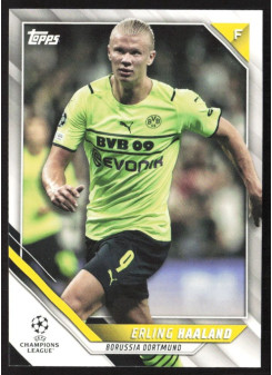 Erling Haaland, Kartička, 2021-22 Topps UEFA Champions League, BASE
