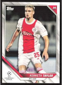 Kenneth Taylor, Kartička, 2021-22 Topps UEFA Champions League, BASE