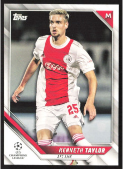 Kenneth Taylor, Kartička, 2021-22 Topps UEFA Champions League, BASE