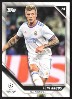 Toni Kroos, Kartička, 2021-22 Topps UEFA Champions League, BASE
