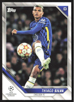 Thiago Silva, Kartička, 2021-22 Topps UEFA Champions League, BASE