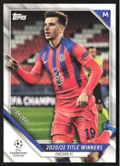Mason Mount, Kartička, 2021-22 Topps UEFA Champions League, BASE
