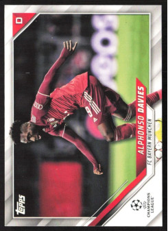Alphonso Davies, Kartička, 2021-22 Topps UEFA Champions League, BASE