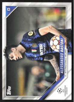 Alessandro Bastoni, Kartička, 2021-22 Topps UEFA Champions League, BASE