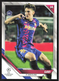 Gavi, Kartička, 2021-22 Topps UEFA Champions League, BASE
