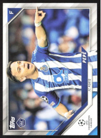 Pepe, Kartička, 2021-22 Topps UEFA Champions League, BASE