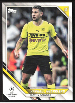 Raphael Guerreiro, Kartička, 2021-22 Topps UEFA Champions League, BASE