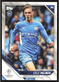 Cole Palmer, Kartička, 2021-22 Topps UEFA Champions League, BASE
