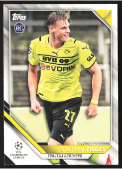 Steffen Tigges, Kartička, 2021-22 Topps UEFA Champions League, BASE