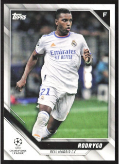 Rodrygo, Kartička, 2021-22 Topps UEFA Champions League, BASE