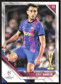 Eric Garcia, Kartička, 2021-22 Topps UEFA Champions League, BASE