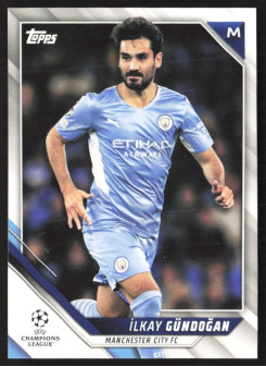 Ilkay Gundogan, Kartička, 2021-22 Topps UEFA Champions League, BASE