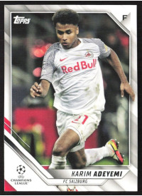 Karim Adeyemi, Kartička, 2021-22 Topps UEFA Champions League, BASE